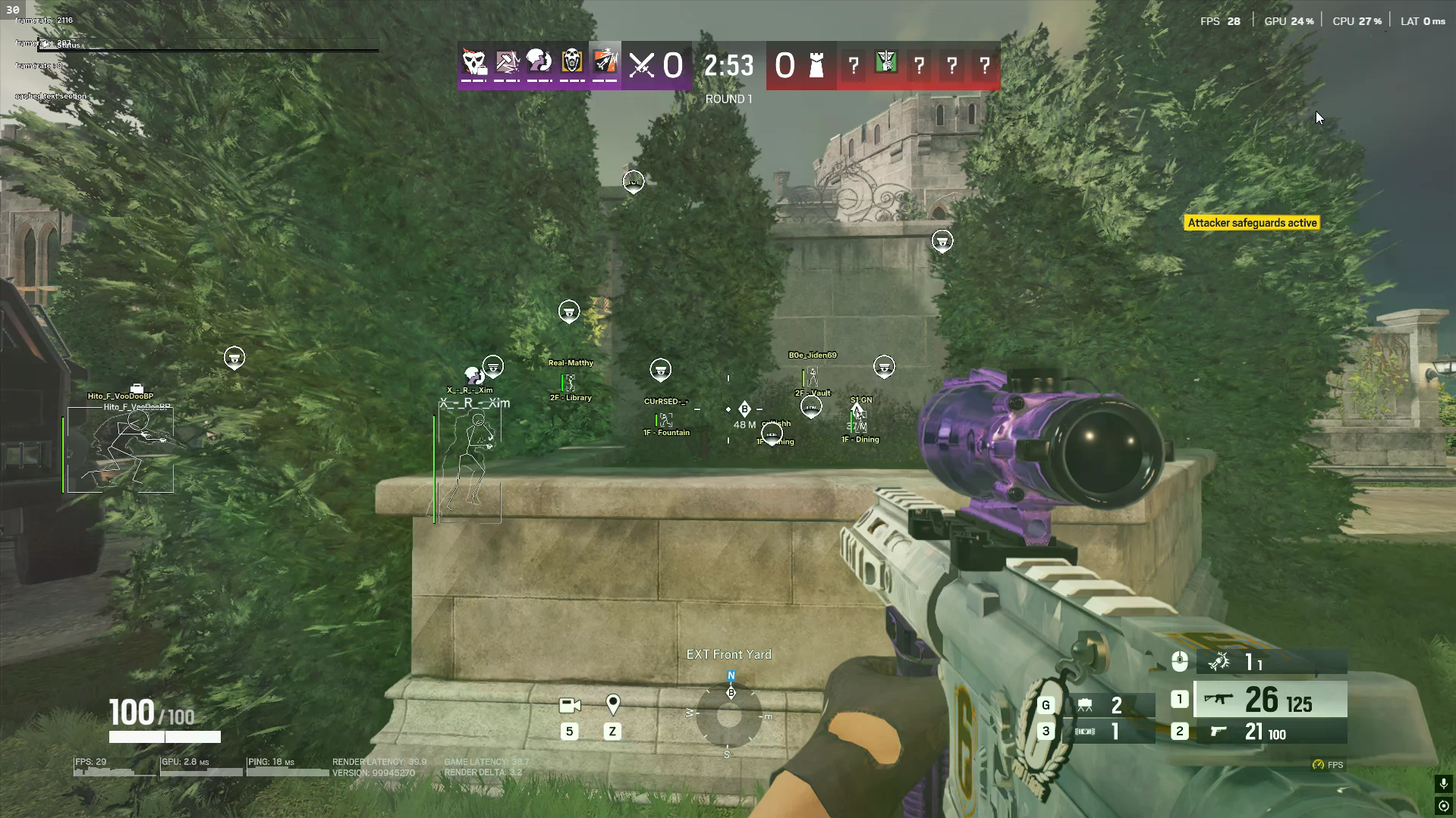R6 Caruso DMA demonstration